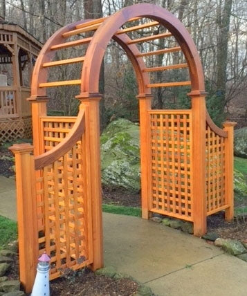5X5 Symmetrical Cedar Arbor