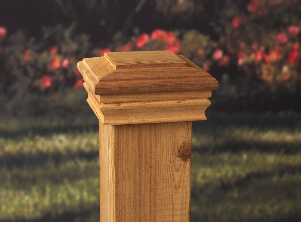 Newport Flat Top Post Cap