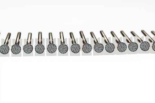 2 1/4" .099" 304 Stainless Steel 0 Degree Inserted Plastic Coil Nails