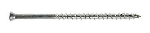 T07225FT5WH01 #7 X 2-1/4" Type 316 Stainless Steel T15 6-Lobe Drive Trim Head Screw Painted White 5-Pound Box with Bit White - 5 Pound Box