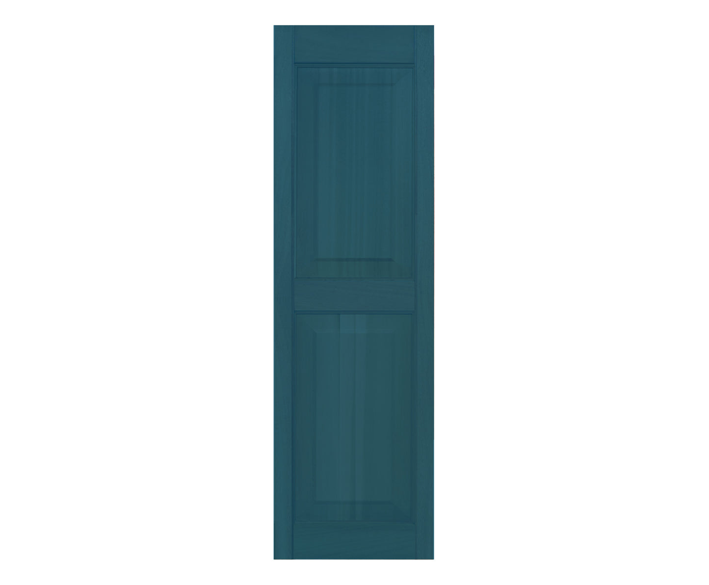 24" Heavy-Duty Western Red Cedar Primed Raised Panel Shutters - Pair