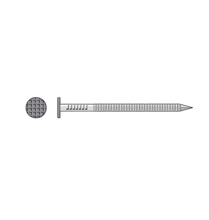 2" 304 Stainless Steel Ring-Shank Siding Nails Painted - 1# Box