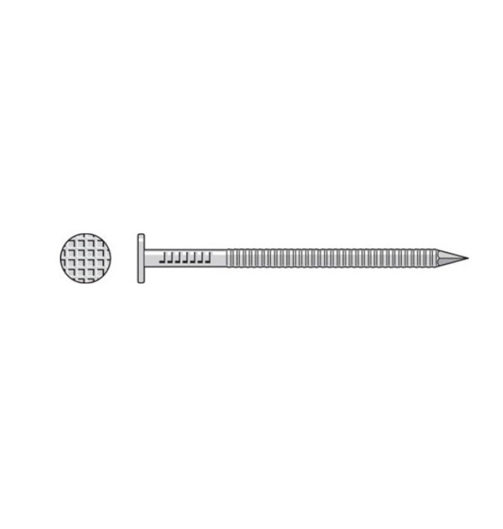 2-1/2" 304 Stainless Steel Ring-Shank Siding Nails Painted - 5# Box