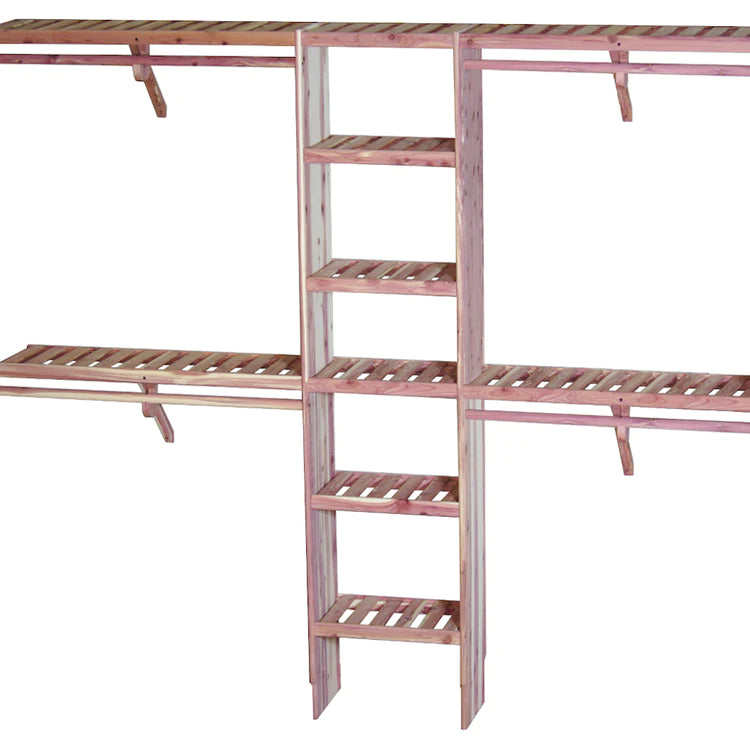 8' Deluxe Ventilated Wall Closet Kit - 73.5"