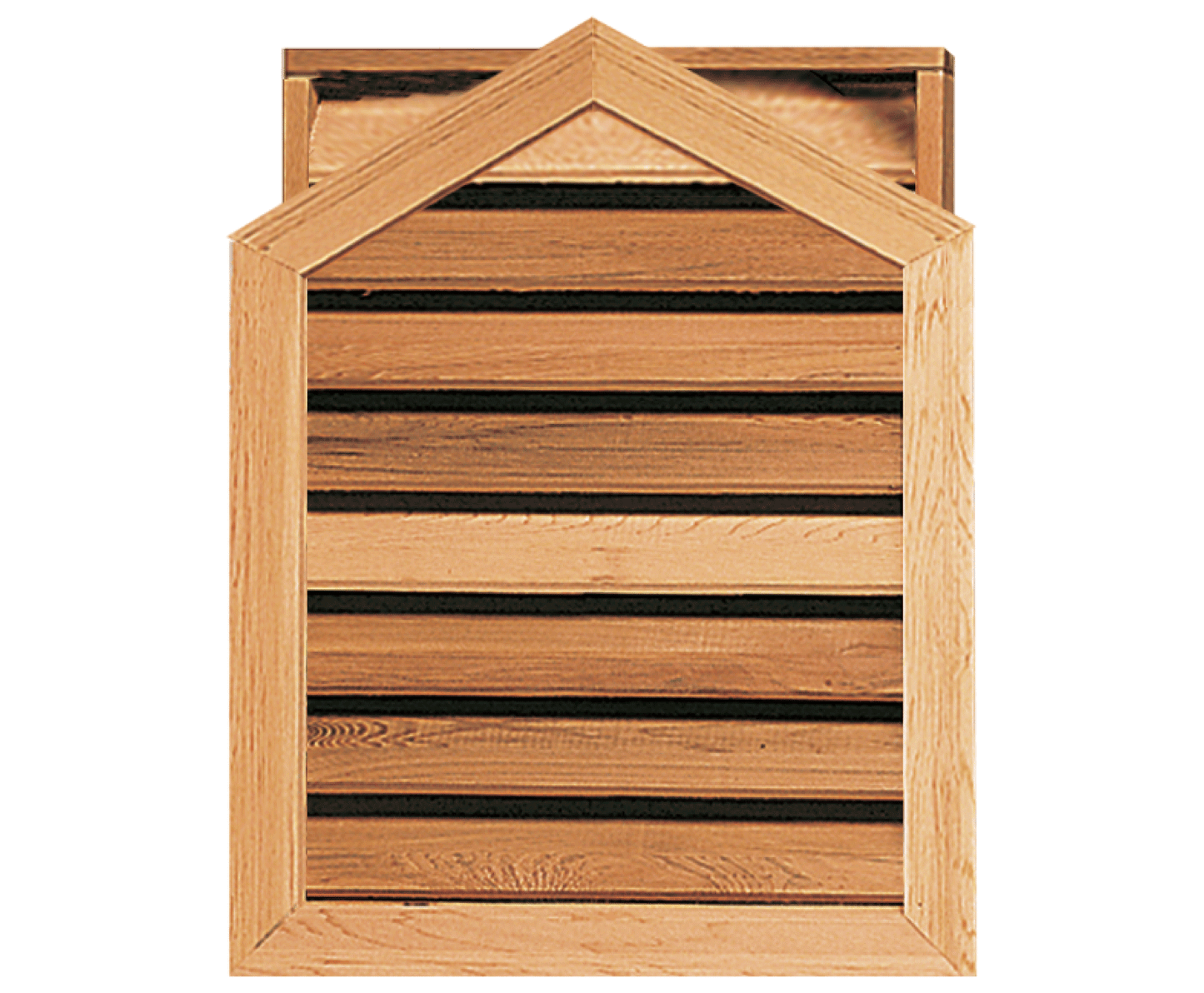 Rectangular Peak Top Gable Vent