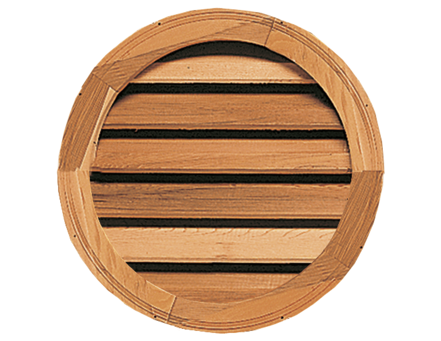 Round Octagonal Back Gable Vent