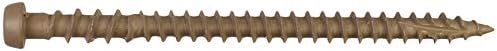 DCU234STN Simpson Strong-Tie 2-3/4" DCU Deck-Drive Collated Composite Screw Tan 1000-CT Carton