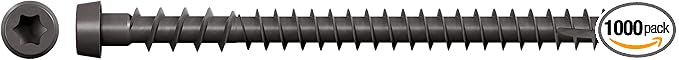 DCU234SGR04 Simpson Strong-Tie 2-3/4" DCU Deck-Drive Collated Composite Screw Gray04 1000-CT Carton
