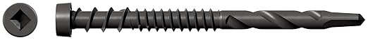 DCSD238SGR04 Simpson Strong-Tie 2-3/8" DCSD Deck-Drive Collated Composite-To-Steel Screw Quik Guard Coated Painted Gray 04 1000-CT Carton
