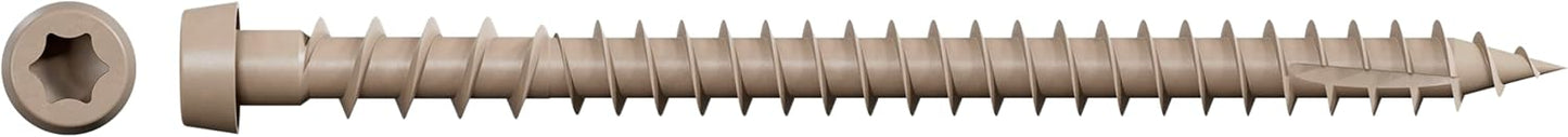 DCU234SGR01 Simpson Strong-Tie 2-3/4" DCU Deck-Drive Collated Composite Screw Gray01 1000-CT Carton