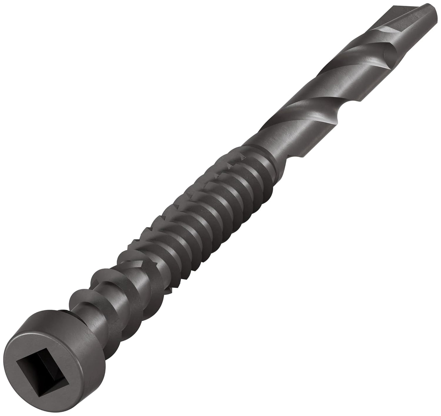 DCSD238SGR04 Simpson Strong-Tie 2-3/8" DCSD Deck-Drive Collated Composite-To-Steel Screw Quik Guard Coated Painted Gray 04 1000-CT Carton