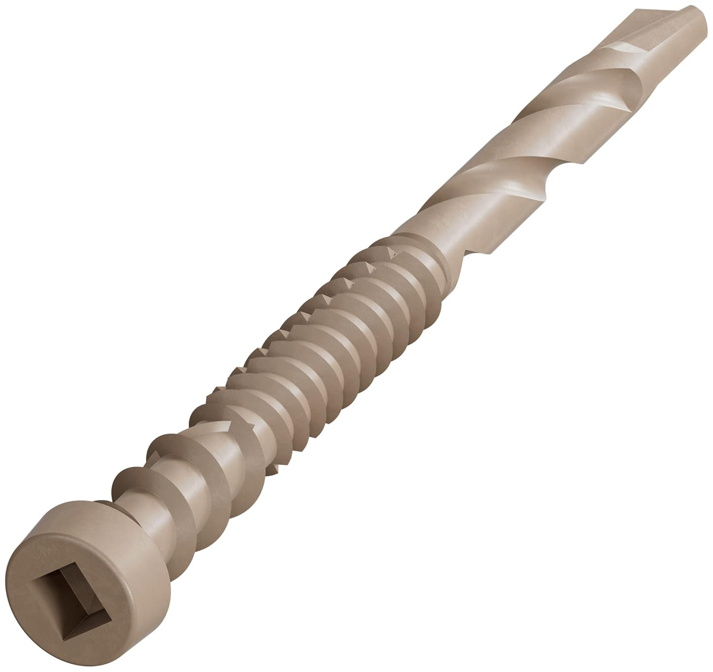 DCSD238SGR01 Simpson Strong-Tie 2-3/8" DCSD Deck-Drive Collated Composite-To-Steel Screw Quik Guard Coated Painted Gray 01 1000-CT Carton