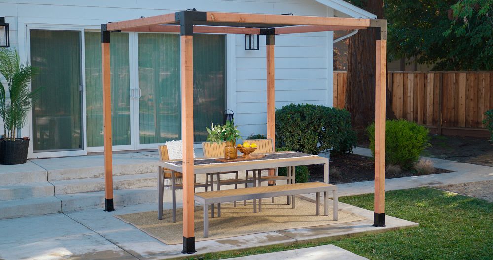 SAGE-B44-KT2 4X4 Post Base 2-Piece with Screws