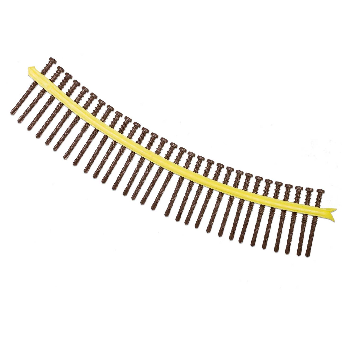 DCSD238SBR01 Simpson Strong-Tie 2-3/8" DCSD Deck-Drive Collated Composite-To-Steel Screw Quik Guard Coated Painted Brown 01 1000-CT Carton