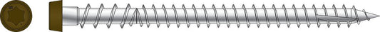 DCU234S316BR01 Simpson Strong-Tie 2-3/4" DCU Deck-Drive Collated Composite Screw Type 316 Stainless Steel Painted Brown 01 1000-CT Carton