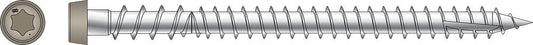 DCU234S316GR01 Simpson Strong-Tie 2-3/4" DCU Deck-Drive Collated Composite Screw Type 316 Stainless Steel Painted Gray 01 1000-CT Carton