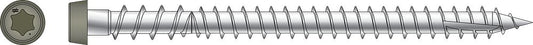 DCU234S316GR Simpson Strong-Tie 2-3/4" DCU Deck-Drive Collated Composite Screw Type 316 Stainless Steel Painted Gray 1000-CT Carton