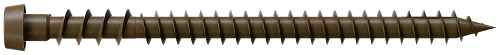 DCU234SBR01 Simpson Strong-Tie 2-3/4" DCU Deck-Drive Collated Composite Screw Brown01 1000-CT Carton