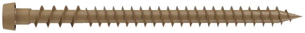 DCU234SBR05 Simpson Strong-Tie 2-3/4" DCU Deck-Drive Collated Composite Screw Brown05 1000-CT Carton