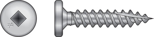 SSPC1BS1012 Simpson Strong-Tie Type 410 Stainless Steel 1" PC Collated Panel Clip Screw 1500-CT Carton
