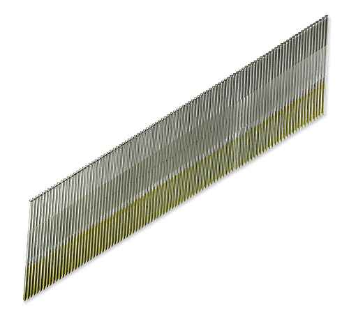 S15N250SFN 2-1/2" Type 304 Stainless Steel 15-Gauge DA-Style Angle Collated Finishing Nails 4000-CT Box