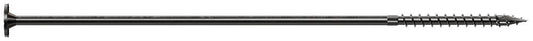 SDWS221200DBB-RP1 .220" X 12" SDWS Timber Screw with Black Double Barrier Coating Individual Screw