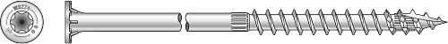 SDWS27600SS-RC10 .275" X 6" SDWS Timber Screw Type 316 Stainless Steel 10-CT Box