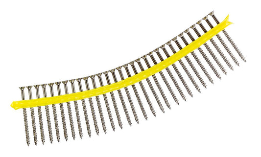 SSDWP212S305 Type 305 Stainless Steel 2-1/2" DWP Quik Drive Collated Wood Screw 1500-CT Carton