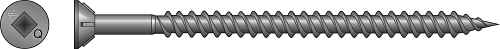 WSTD212S Simpson Strong-Tie WSCTD212S 2-1/2" Exterior-Grade Coated Collated Roofing Tile Screw 1500-CT Carton