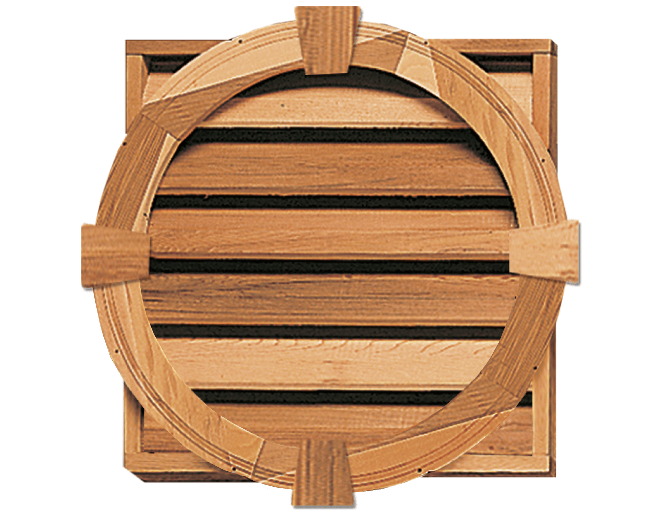 Keystone Square Back Gable Vent – Cedar Specialties